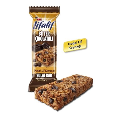 ETİ LİFALİF YULAF BAR 35 GR BİT.ÇİKOLATA 1934713 1*16