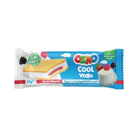 ŞÖLEN Ç.OZMO COOL YOGU KIRMIZI MEYV. 30GR 1*24