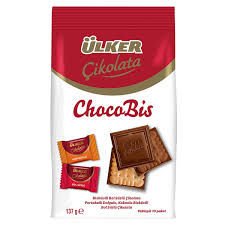 ÜLKER C.CHOCOBİS MİNİ KARE MİX POŞET 137GR ////1435-01 1*12
