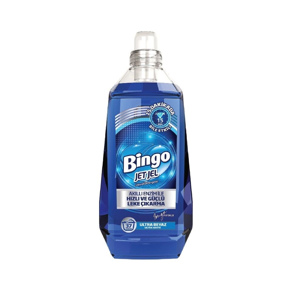 BİNGO SIVI 1480ML JET JEL ULTRA BEYAZ 37 YIKAMA 1*6