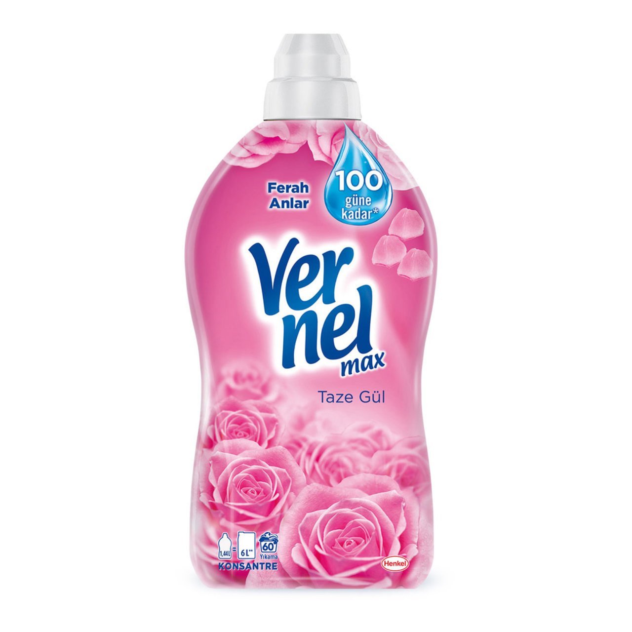 VERNEL MAX.1,44LT TAZE GÜL 1*12