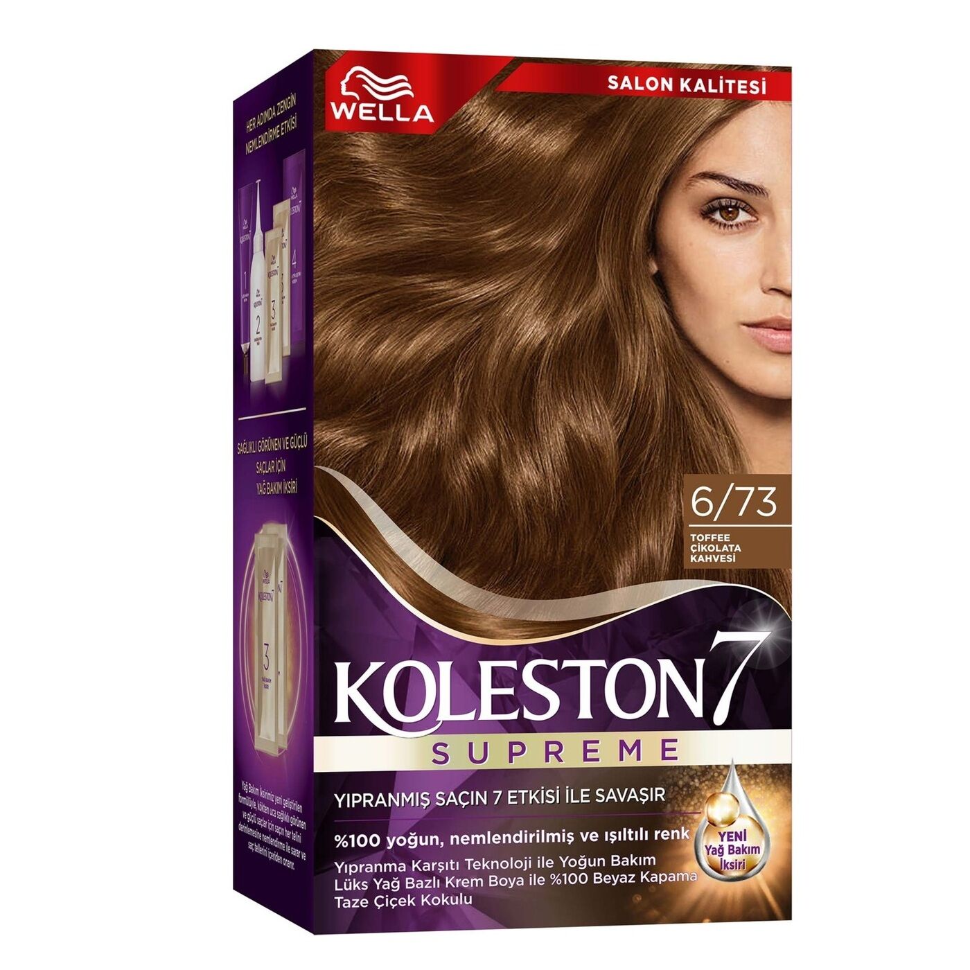 KOLESTON SET 6/73 TOFFEE ÇİKOLATA KAHVESİ SUPREME 1*18