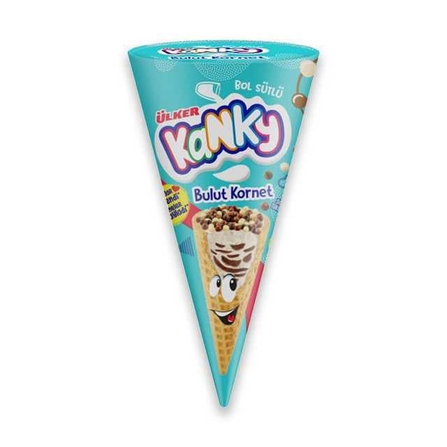 ÜLKER C.KANKY MİNİ KORNET 55GR POŞET 1171-04 1*12