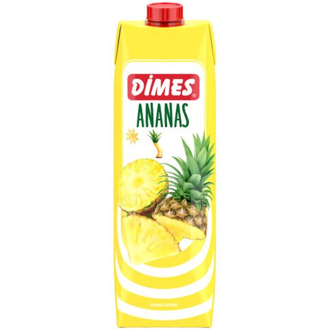 DİMES 1L. ACT.ANANAS İÇECEĞİ 1*12