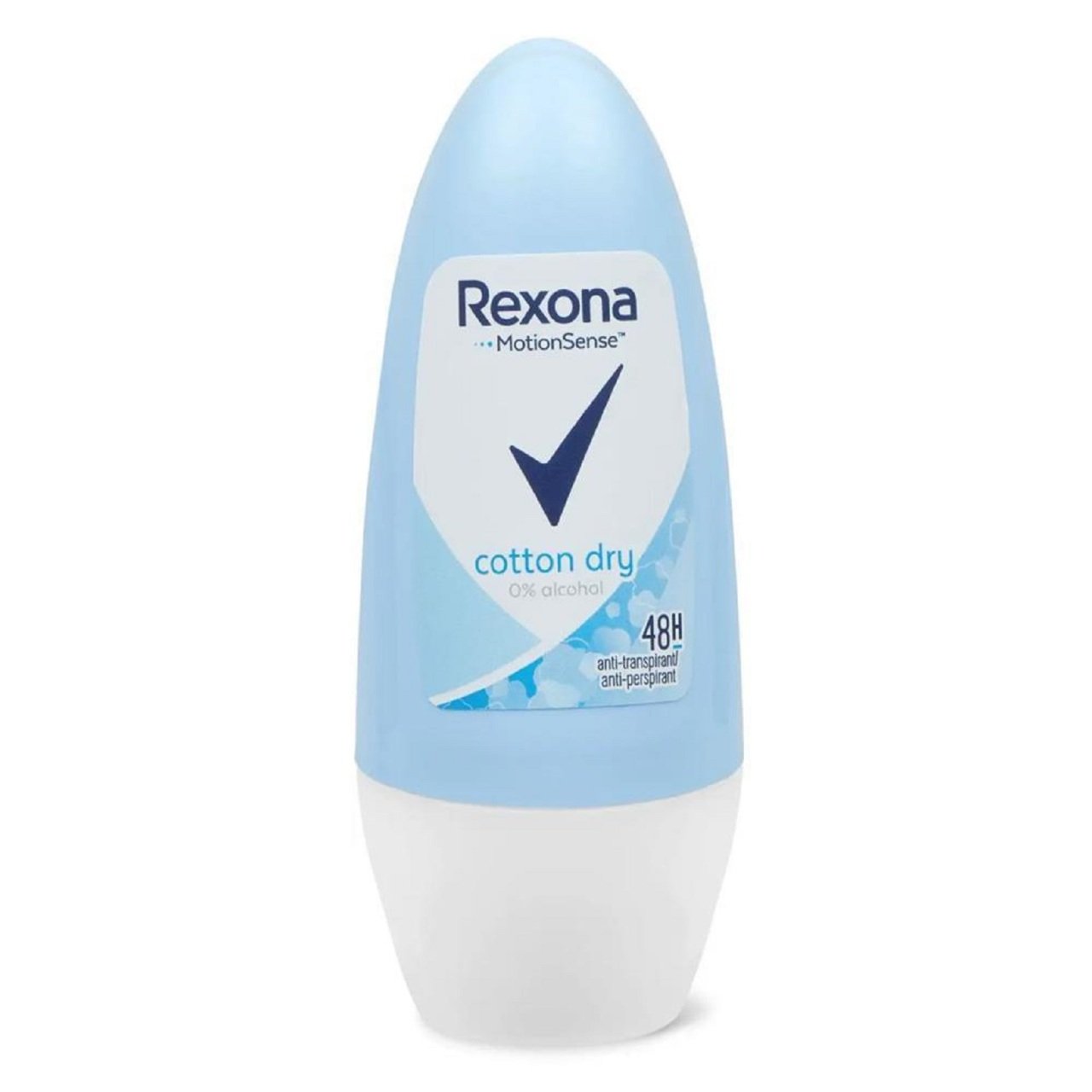 REXONA ROLL ON.WOMEN COTTON DRY 50ML 72SA 1*12