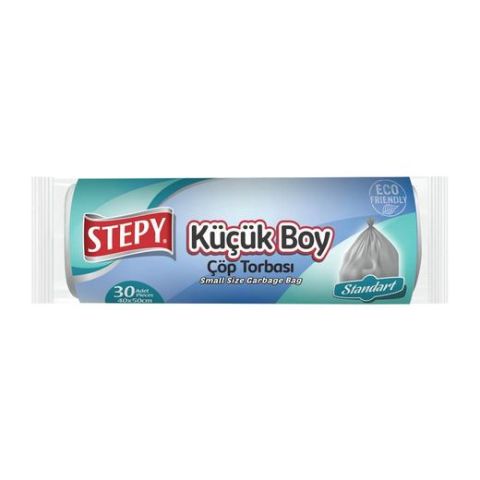 STEPY ÇÖP POŞETİ STD.KÜÇÜK 30'LU 40*50CM 1*50