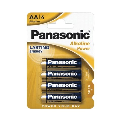 PİL PANASONİC KALEM PİL 4'LÜ ALKALİNE 1.5V AA 1*26