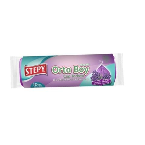 STEPY ÇÖP POŞETİ BZG.ORTA LAVANTA 15'Lİ 55*60CM 1*25