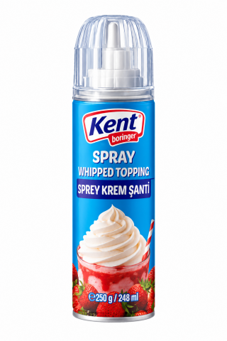 KENT BORİNGER KREM ŞANTİ SPREY SADE 250GR 1*12
