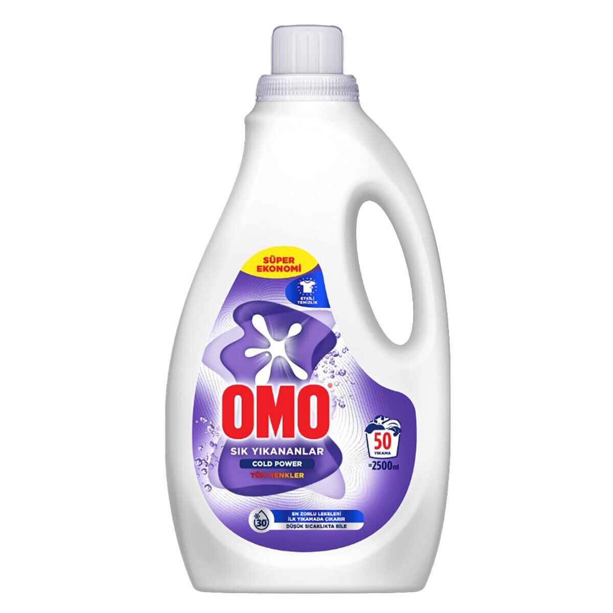 OMO MAT.SIVI 2500ML SIK YIKANANLAR COLD POWER TÜM RENKLER 50YIKAMA 1*6