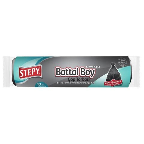 STEPY ÇÖP POŞETİ PRE.BATTAL 10'LU 1*20