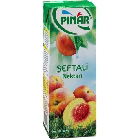 PINAR MEYVE SUYU 200ML ŞEFTALİ 1*27
