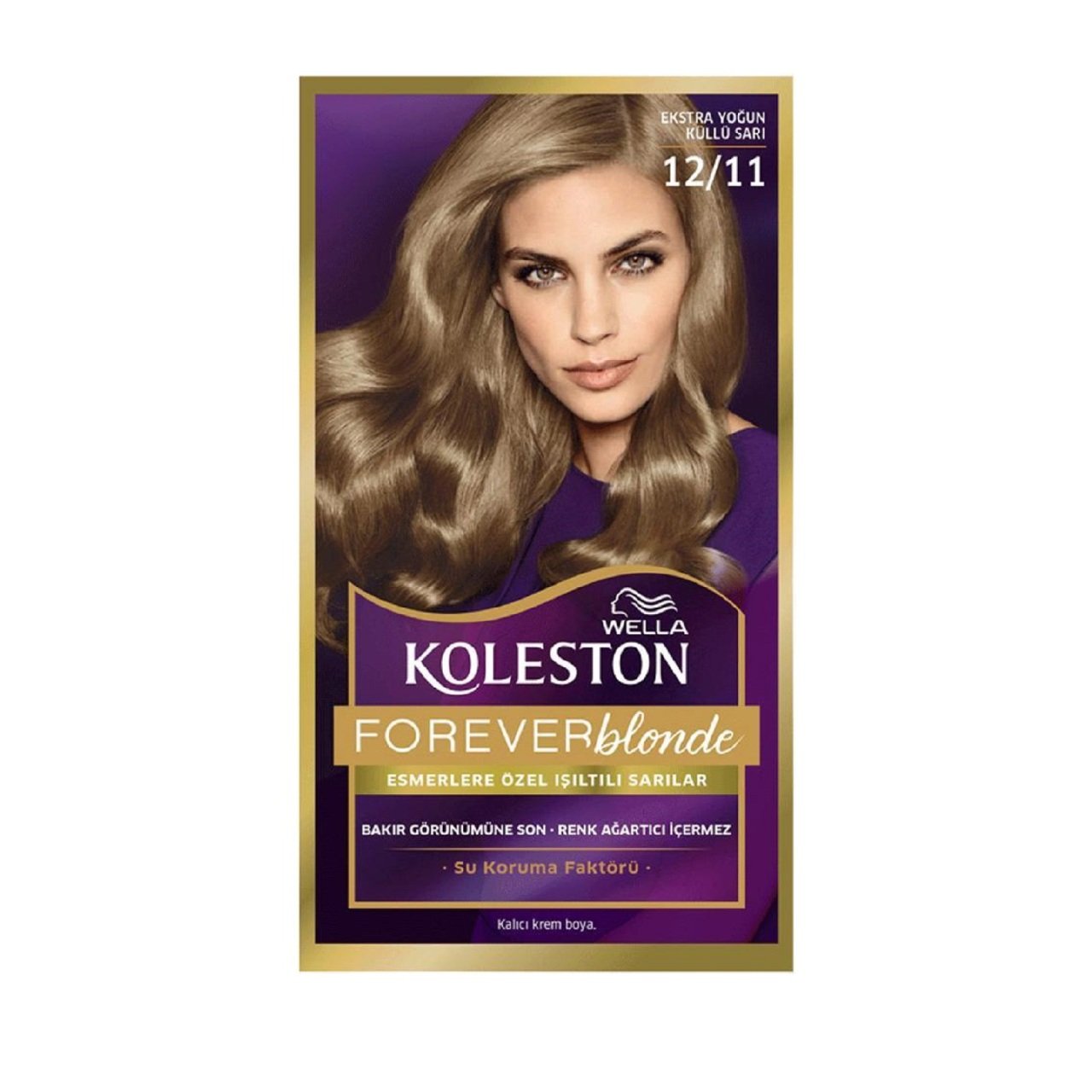 KOLESTON SET 12/11 FOREVER EKSTRA YOĞUN KÜLLÜ SARI1*18