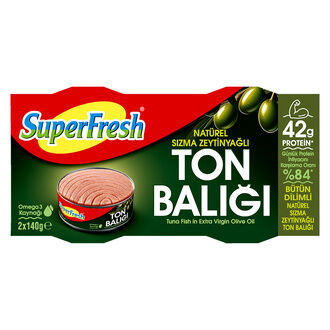 SÜPERFRESH TON 2*140GR ZEYTİNYAĞLI 1*6