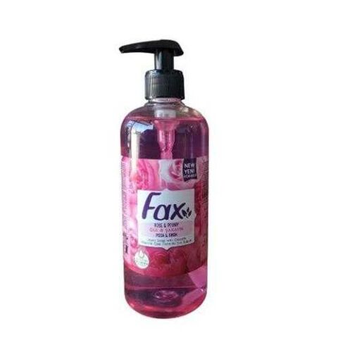 FAX SIVI SABUN 500ML GÜL& ŞAKAYIK POMPALI 1*12