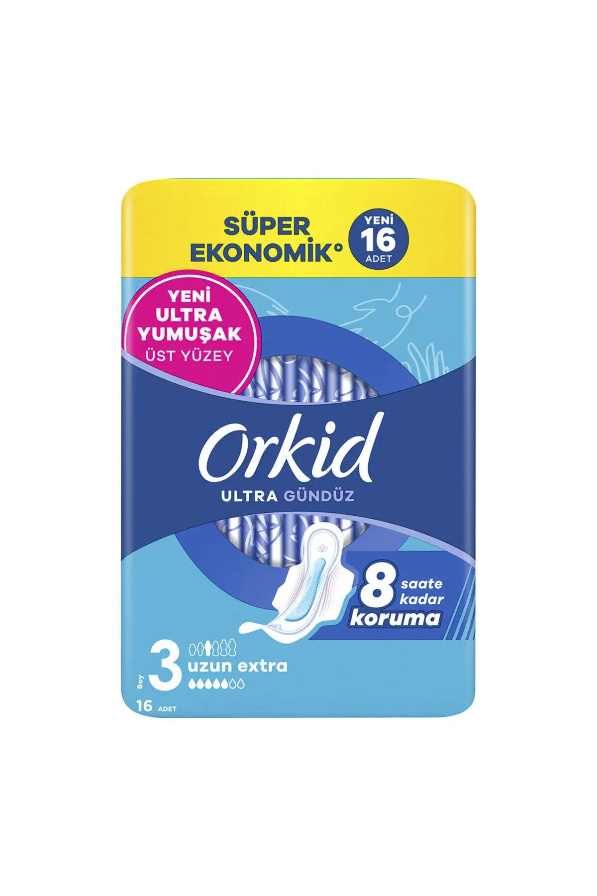 ORKİD ULTRA SÜPER EKO EXT.EXT UZUN 3N 16Lİ 1*12