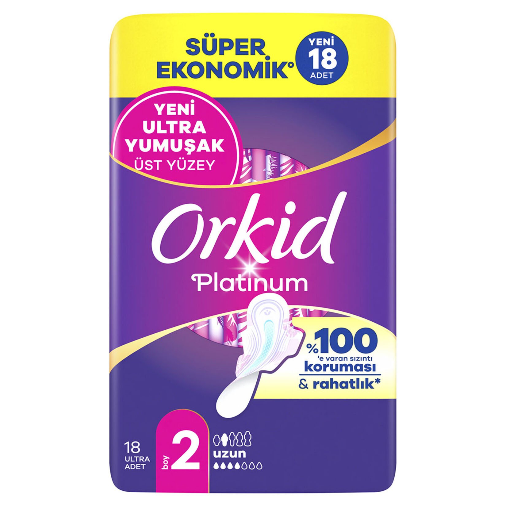 ORKİD PLATİNUM SÜPER EKO 2UZUN 18Lİ 1*10