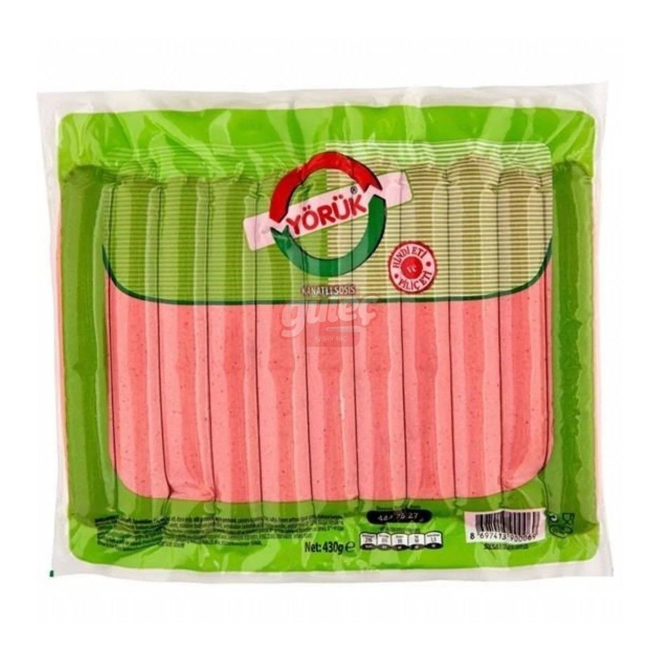 PINAR SOSİS YÖRÜK HİNDİ 430GR 1*12