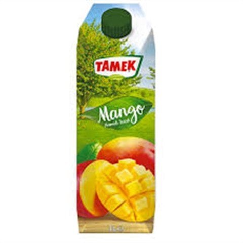 TAMEK MEYVE SUYU 1L.M.MANGO AROMALI 1*12