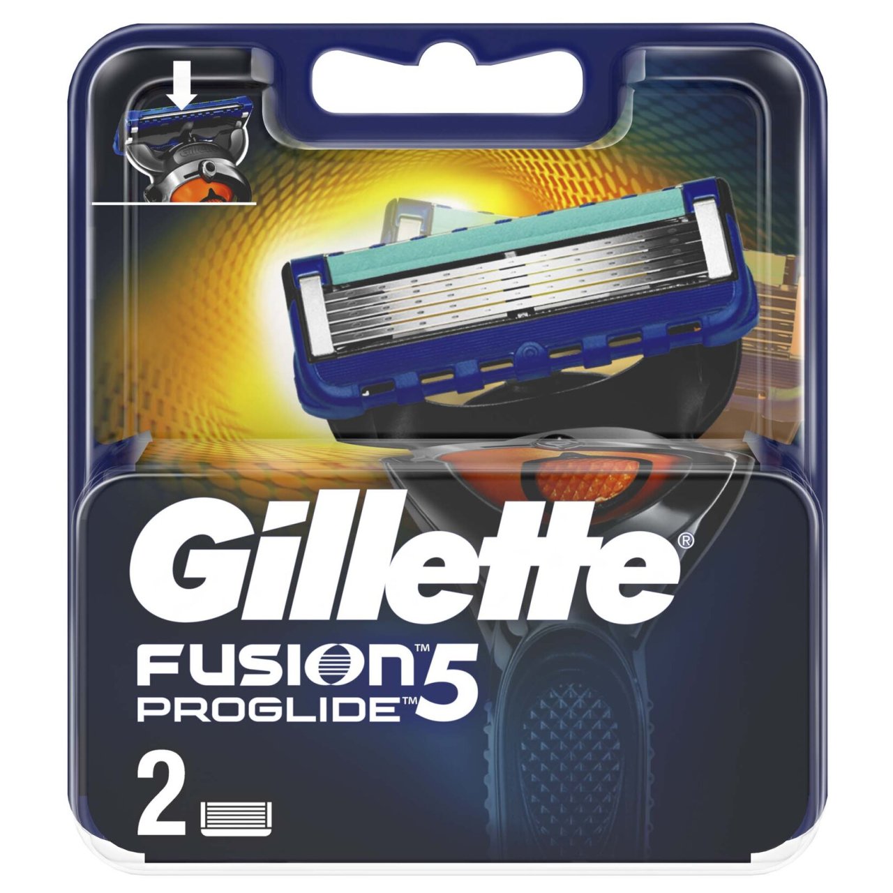 GİLLETTE BIÇAK FUSION 2Lİ PROGLİDE 1*40