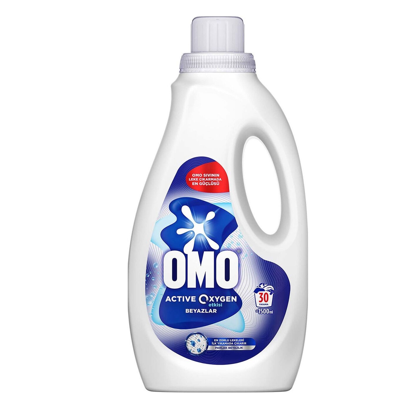 OMO MAT.SIVI 1500ML ACTİVE OXYGEN BEYAZLAR 30YIKAMA 1*6