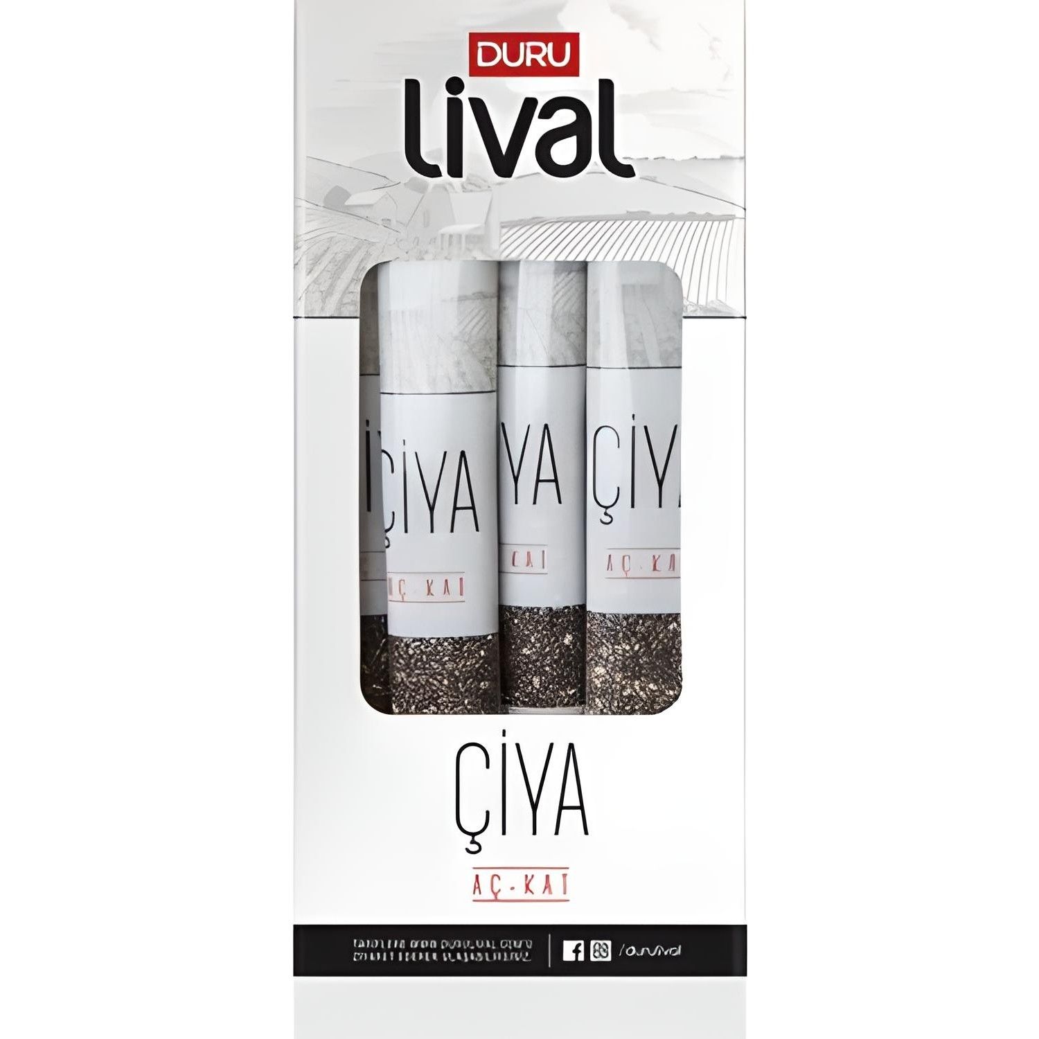 DURU BAK.LİVAL 80G ÇİYA ( CHİA ) AÇ -KAT 1*10