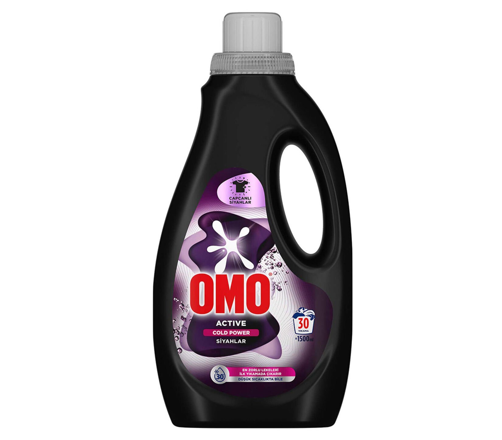 OMO MAT.SIVI 1500ML ACTİVE SİYAHLAR 30YIKAMA 1*6