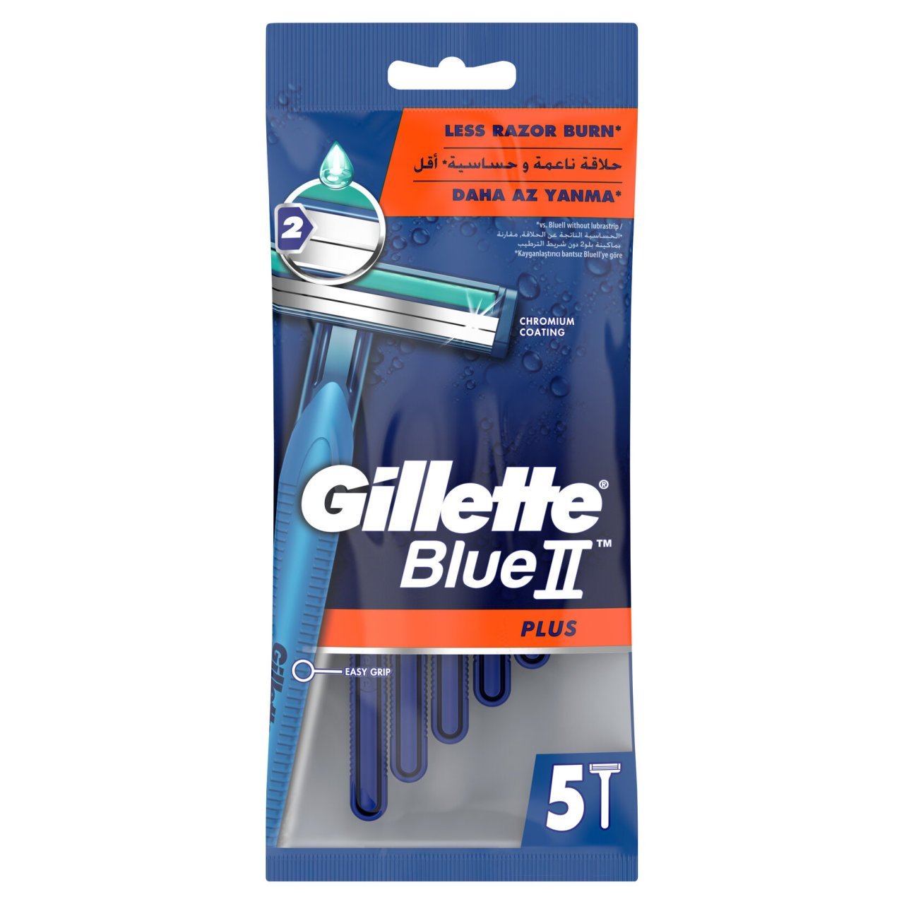GİLLETTE BLUE II 5Lİ PLUS 1*24