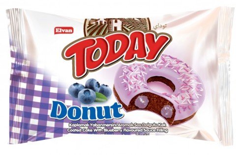 ELVAN TODAY DONUT 40G KAK.KAP.YABANMERSİNİ 1*24*6