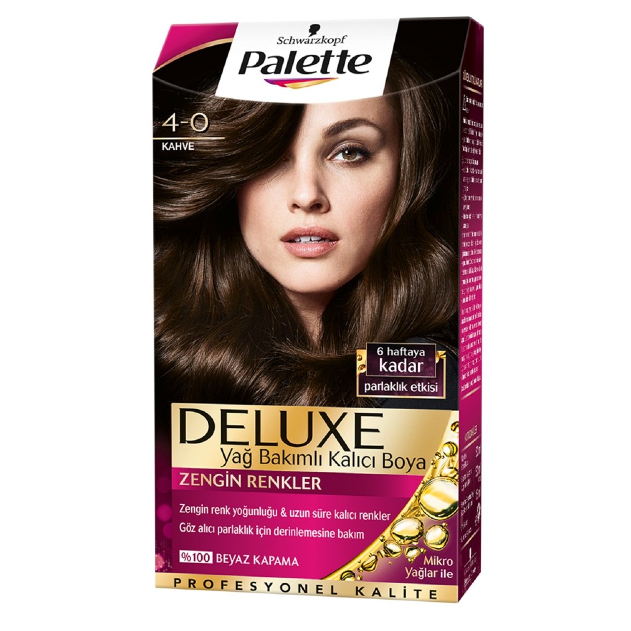 PALETTE DELUXE 4-0 KAHVE  1*6