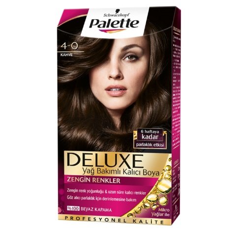 PALETTE DELUXE 4-0 KAHVE  1*6