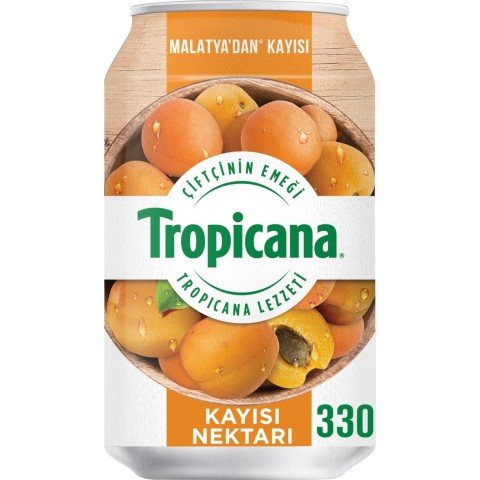 TROPİCANA 330ML KAYISI MEYVE SUYU KUTU 1*24