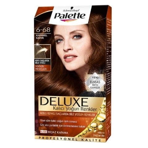 PALETTE DELUXE 6-68 KARAMEL KAHVE 1*6