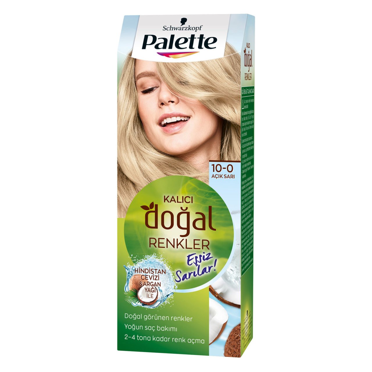 PALETTE DOĞAL RENK 10-0 AÇIK SARI 1*10
