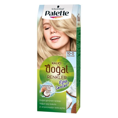 PALETTE DOĞAL RENK 10-0 AÇIK SARI 1*10