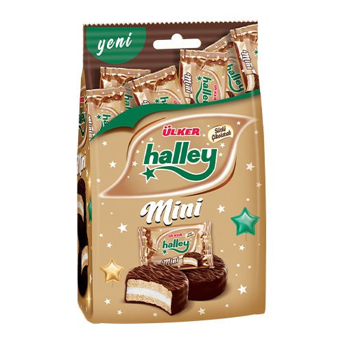 ÜLKER C.HALLEY MİNİ 20Lİ POŞET 206GR 1884-02 1*8