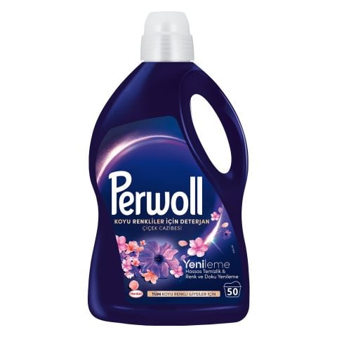 PERWOLL 2,75L SIVI ÇAM.DET.YENİLEME ÇİÇEK CAZİBESİ KOYU RENKLİLER 50YIKAMA 1*6