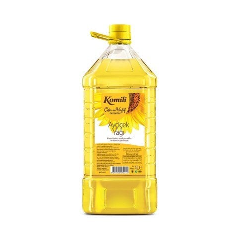 KOMİLİ AYÇİÇEK YAĞI 4LT PET 1*4