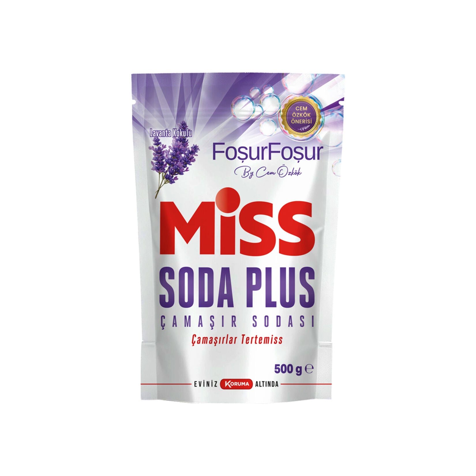 KORUMA SODA PLUS MİSS 500G LAVANTA KOKULU ÇAMAŞIR SODASI 1*12