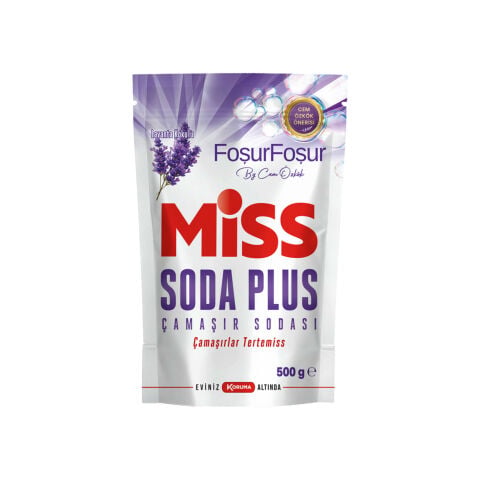 KORUMA SODA PLUS MİSS 500G LAVANTA KOKULU ÇAMAŞIR SODASI 1*12