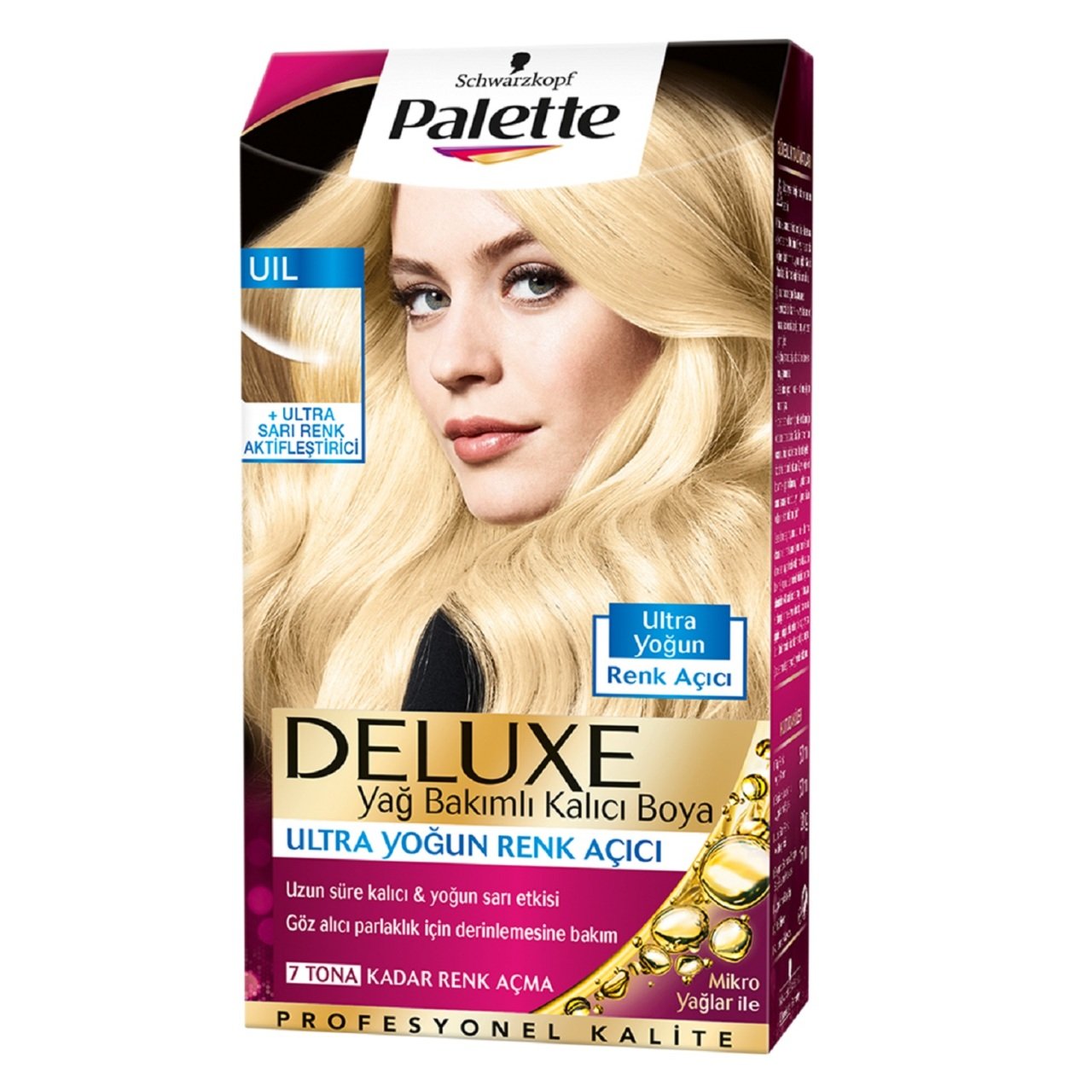 PALETTE DELUXE UIL ULTRA YOĞUN RENK AÇICI 1*6