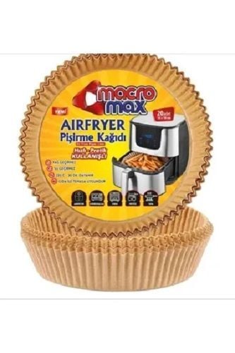 MACROMAX AIRFRYER PİŞİRME KAĞIDI 20Lİ 2025815 1*12
