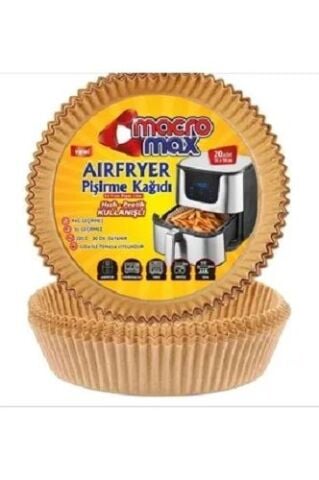 MACROMAX AIRFRYER PİŞİRME KAĞIDI 20Lİ 2025815 1*12