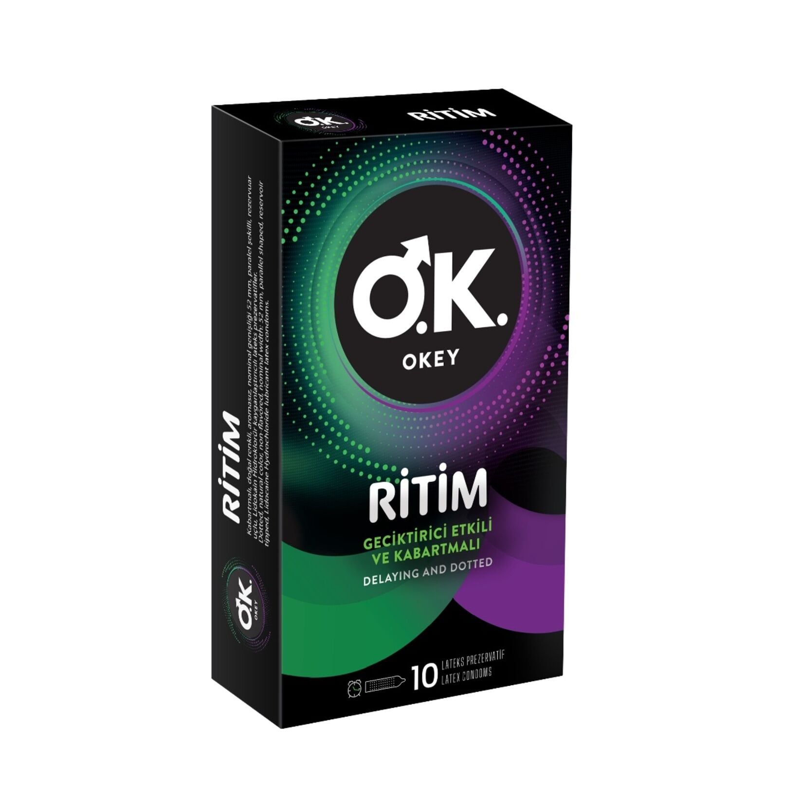 OKEY RİTİM 10'LU GECİKTİRİCİ ETKİLİ 1*10