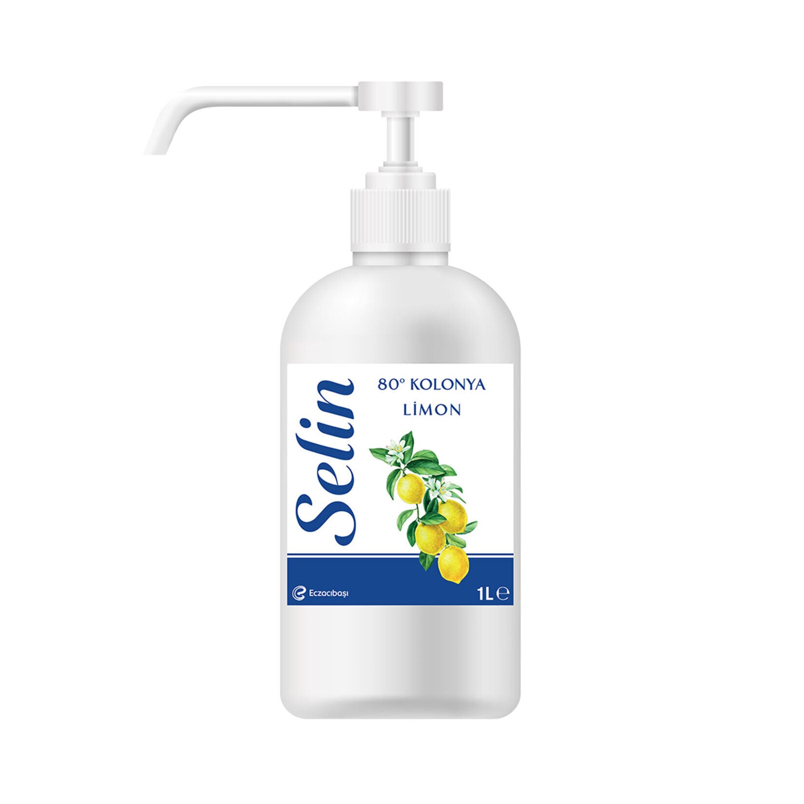 SELİN KOLONYA 1L LİMON POMPALI 1*12