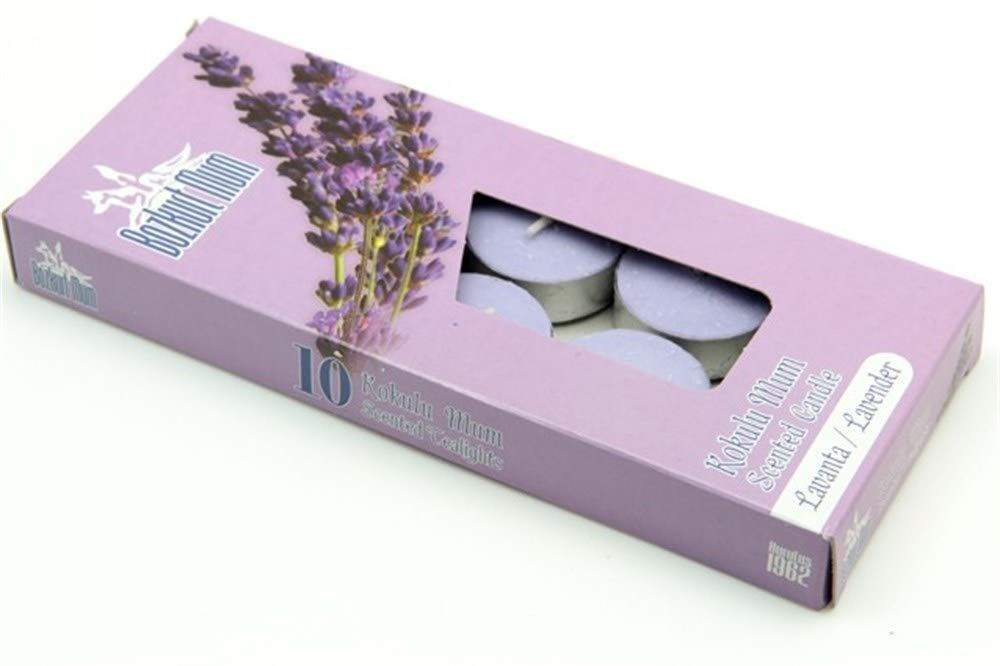 MUM BOZKURT TEALIGHT 10LU  LAVANTA KOKULU