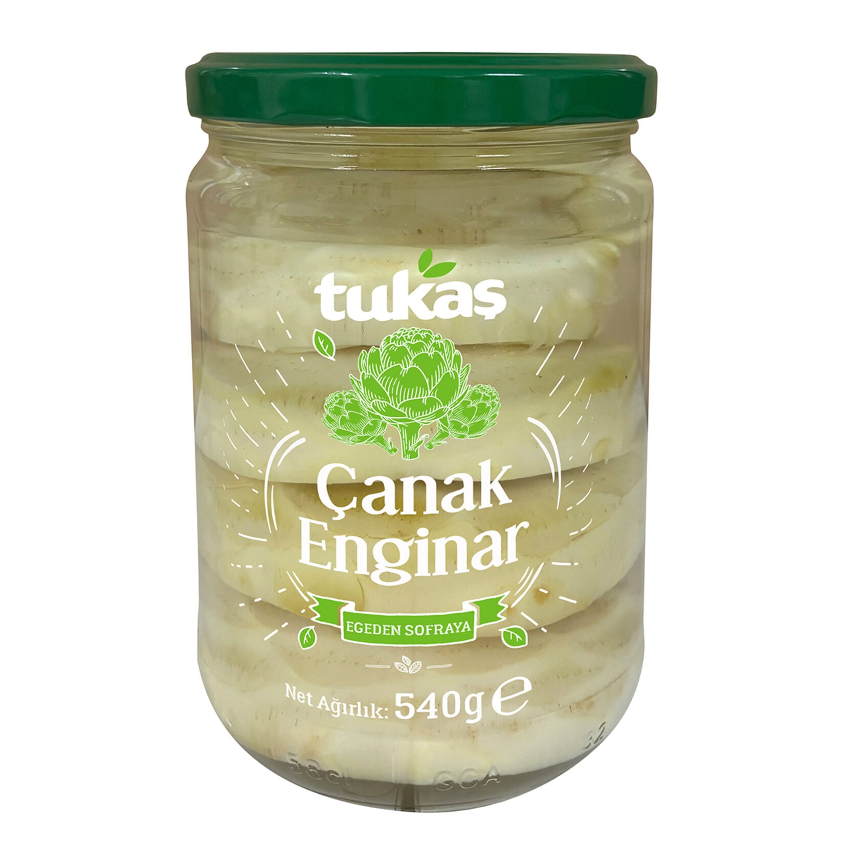 TUKAŞ .ENGİNAR ÇANAK NET:540G SÜZ:310G CAM 1*12