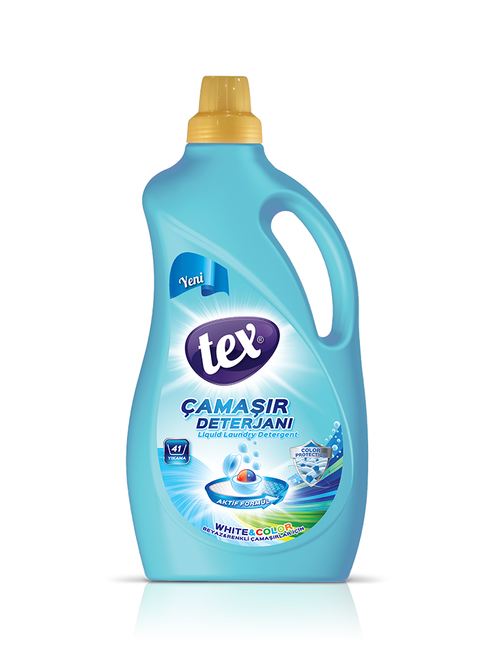 TEX Ç.SIVI ÇAM.DET.2500ML BEYAZ& RENKLİ 1*6