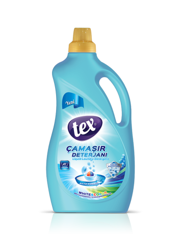 TEX Ç.SIVI ÇAM.DET.2500ML BEYAZ& RENKLİ 1*6