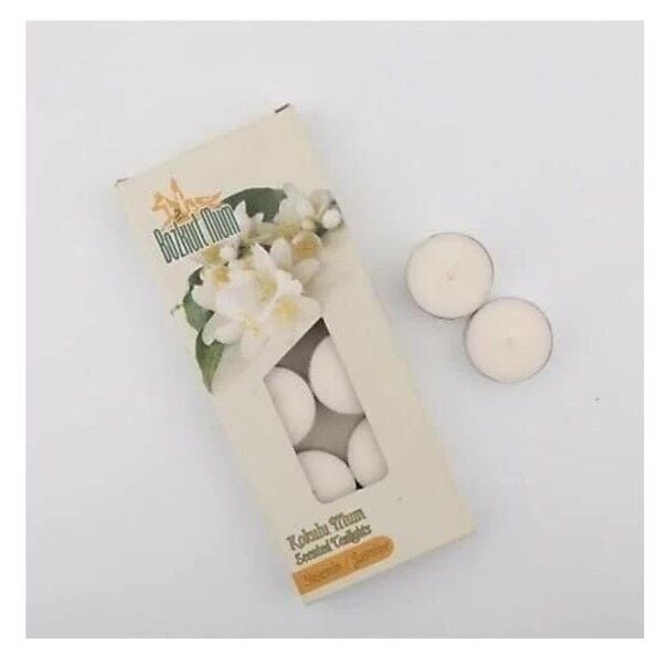 MUM BOZKURT TEALIGHT 10LU YASEMİN KOKULU